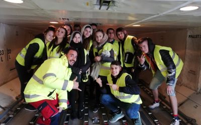 Wizyta na lotnisku w ramach Erasmusa+